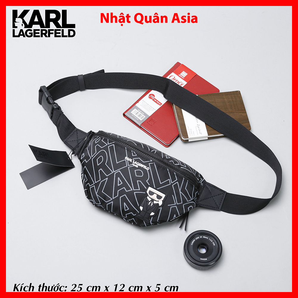 Túi Bao Tử Karl Lagerfeld AMOUR NYLON BELT BAG - Nhật Quân Asia nhatquanasia