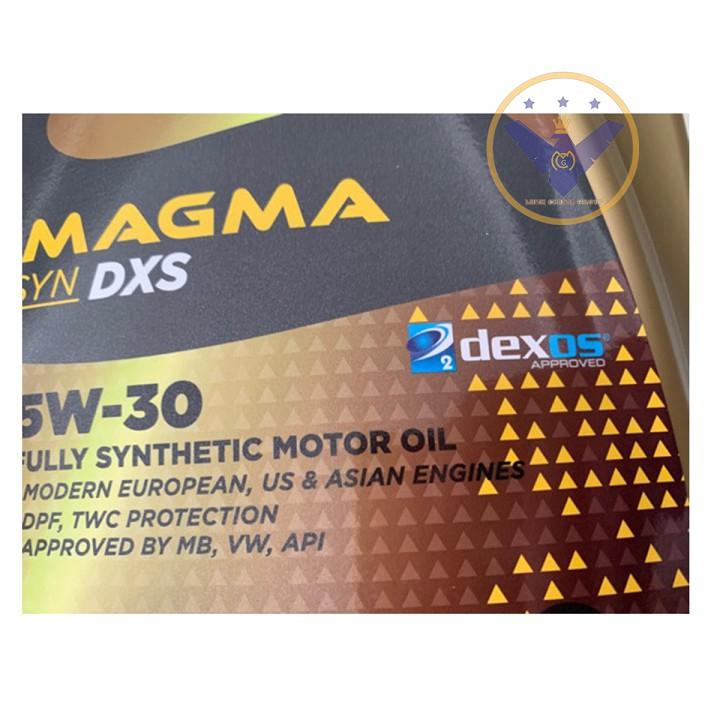 BO 7L nhớt dexos2 cho xe Chevrolet Colorado Cyclon Magma Syn DXS 5W-30+1 lọc nhớt