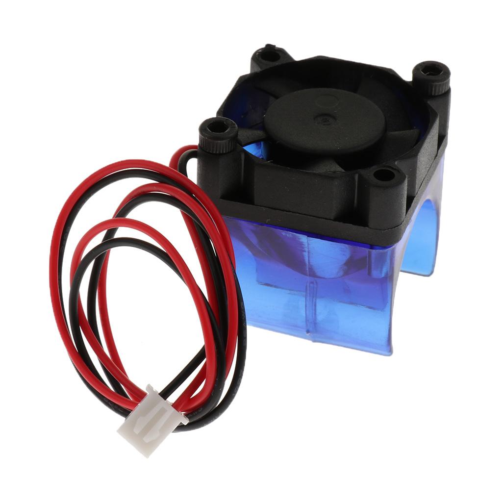 V6 Cover For Cooling Fan 3D Printer ABS 30*30mm Blue