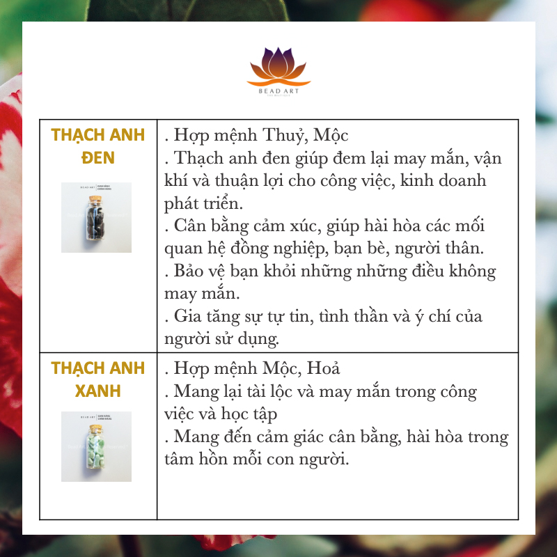 Hũ Đá Thanh Tẩy Nạp Năng Lượng Obsidian Đen, Đá Phong Thủy, Tarrot, Nhiều Màu Sắc, Đá Vụn Mài Nhẵn 02 - Bead Art