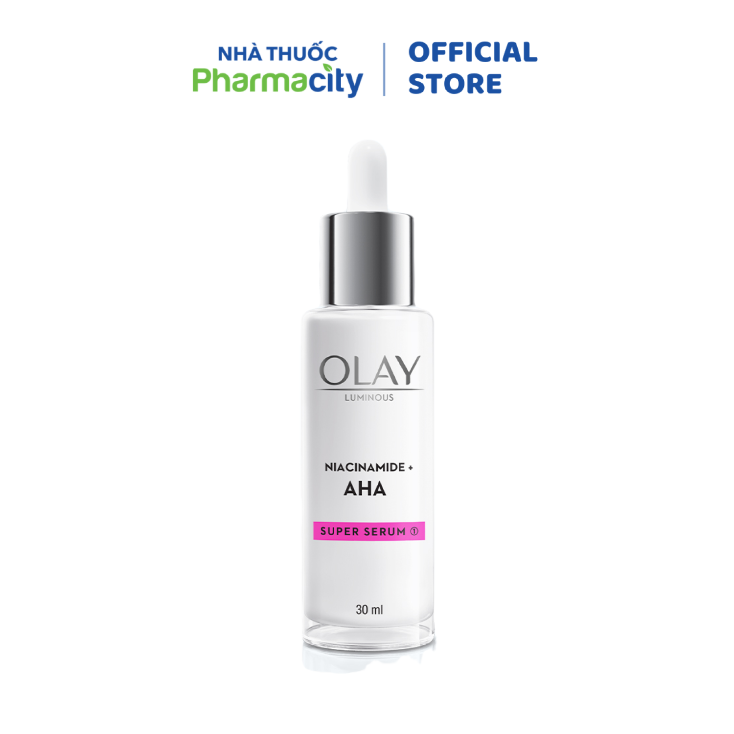 Serum Dưỡng Ẩm Olay Luminous Niacinamide &amp; AHA 30ml/Chai