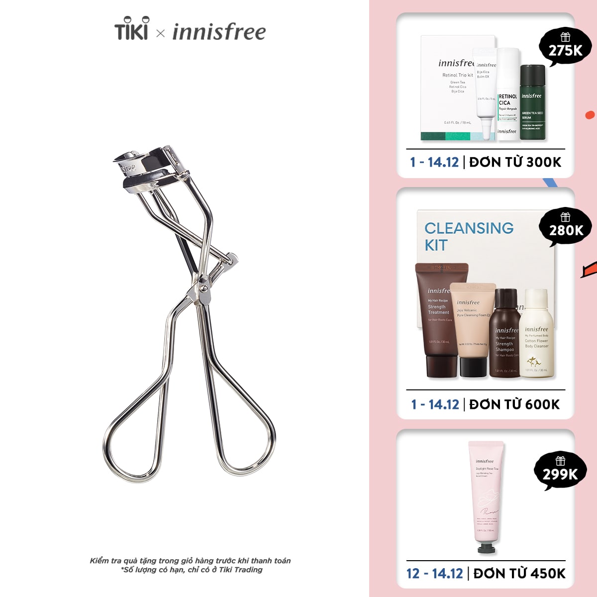 Bấm mi cao cấp Innisfree Premium Eyelash Curler