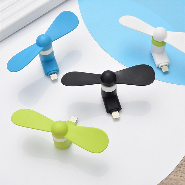 Quạt mini siêu mát cắm cổng USB , cổng sạc điện thoại - Giao màu ngẫu nhiên ( Tặng nút kẹp cao su đa năng )