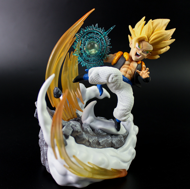 Mô hình nhân vật Gotenks supper saiyan Dragon Ball 17cm