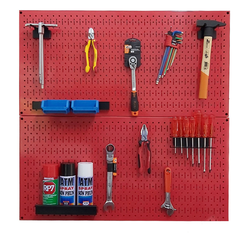 Bộ phụ kiện Tấm lưới đôi Pegboard