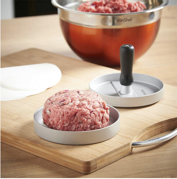 Dụng Cụ Ép Thịt Định Hình Làm Nhân HamBurger Tiện Dụng Hàng VNCLC