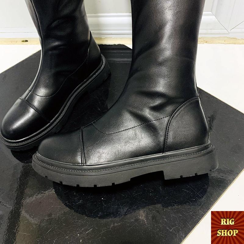 BOOT THỜI TRANG KHÓA SAU KÈM ĐAI THẮT