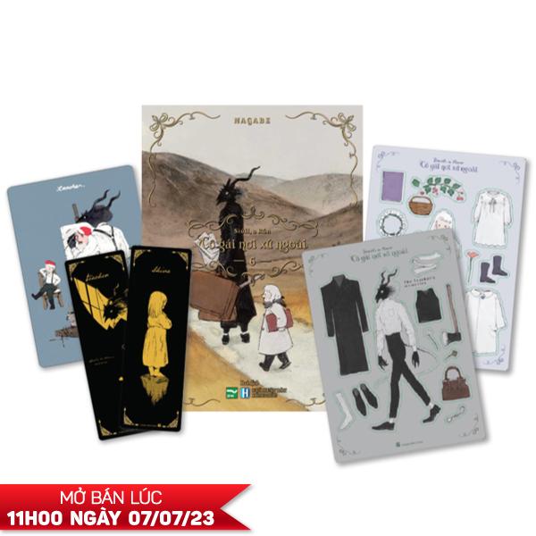 Cô Gái Nơi Xứ Ngoài – Tập 6 – Bản Đặc Biệt – Tặng Kèm Card Nhựa  Set 2 Sticker  Set 2 Bookmark Nhựa