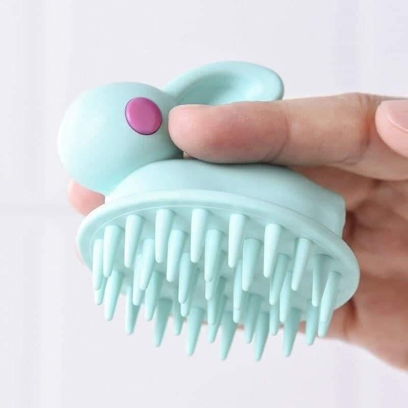 Lược gội đầu massage gai silicon