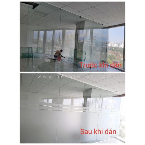 Combo 5 mét Decal dán cửa kính mờ phòng tắm, cửa sổ