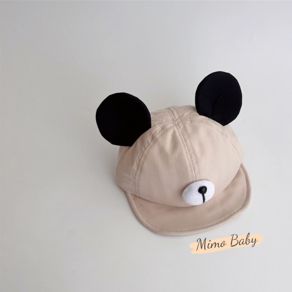 Mũ nón lưỡi trai tai chuột mickey đáng yêu cho bé MH231 Mimo Baby