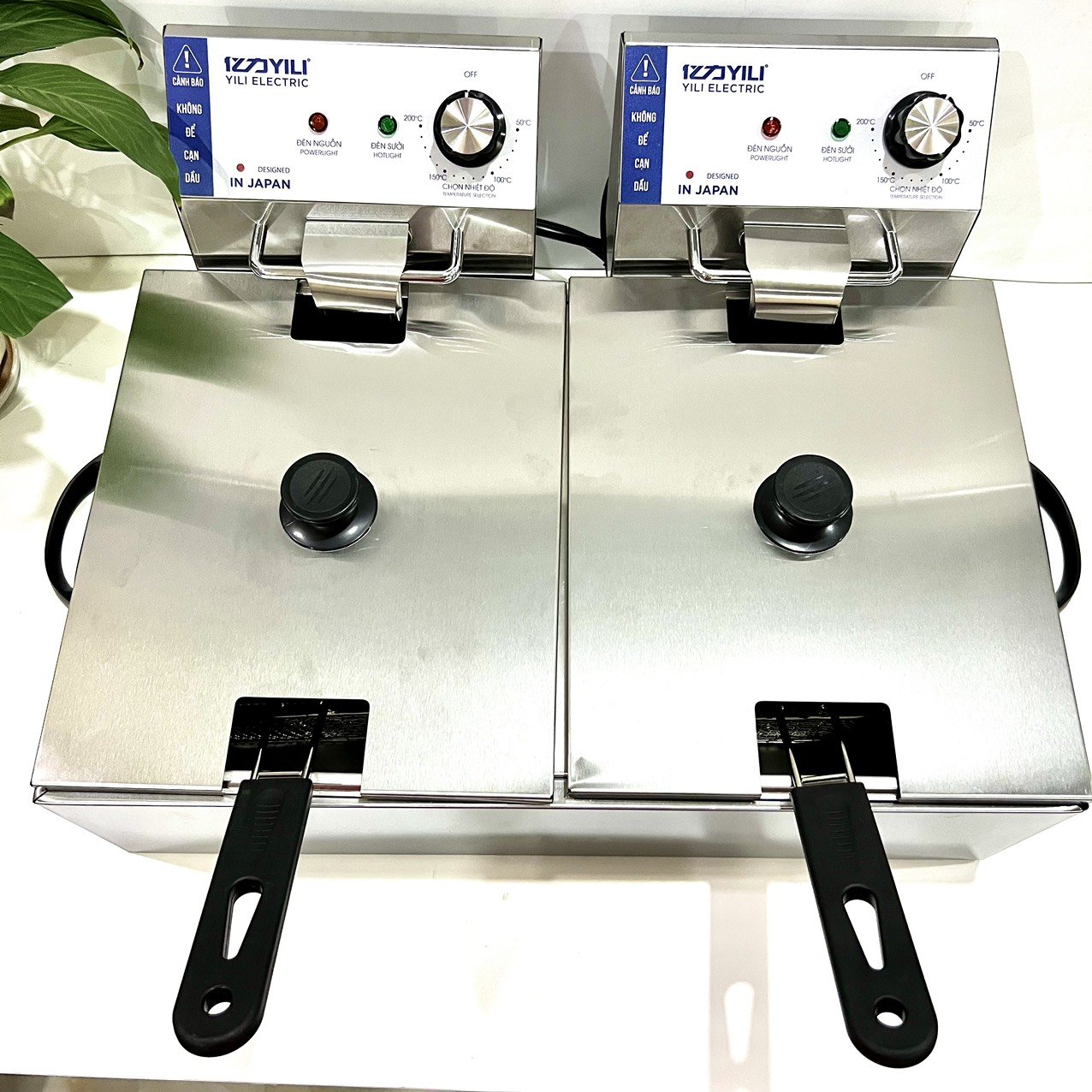 Bếp Chiên Nhúng Điện YILI Cao Cấp, Bếp Chiên Ngập Dầu 6L hàng chính hãng
