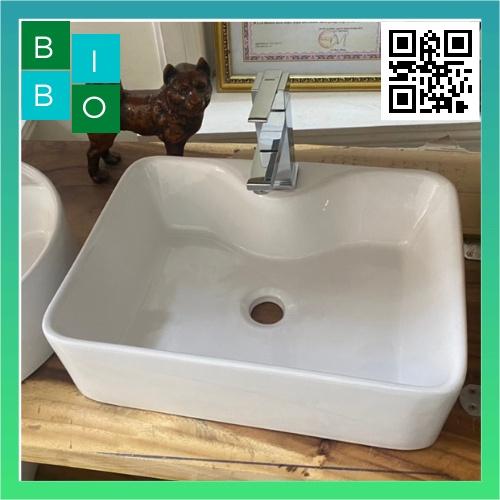 CHẬU LAVABO VUÔNG TRẮNG