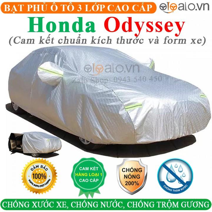 Bạt Phủ Ô Tô Honda Odyssey Cao Cấp 3 Lớp Chống Nắng Nóng Chống Nước Chống xước | OTOALO