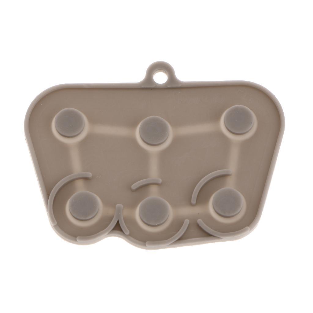 3x Controller Conductive Button Key Touch Rubber Pad for Parts