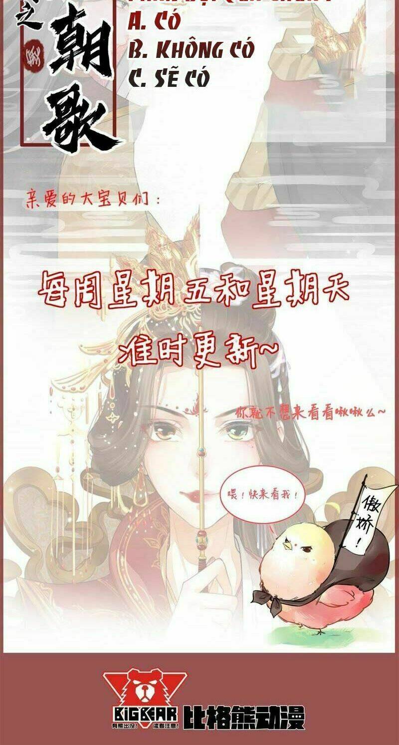 thịnh sủng kiều nữ trở về triều ca chapter 3 37