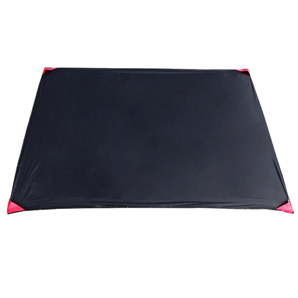Portable Picnic Mat Pocket Beach Blanket Tent Ground Sheet With Ground Nail for The Beach, Hiking, Travel, Camping