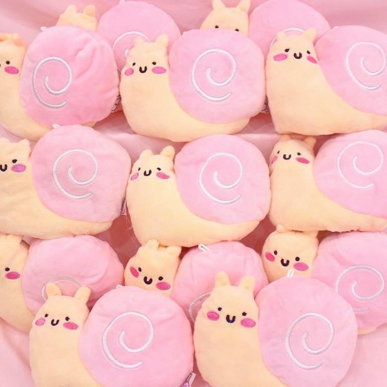 Gấu Bông Ốc Sên Cảm Xúc 2 Mặt Cực Đáng Yêu Chất Miniso cao cấp