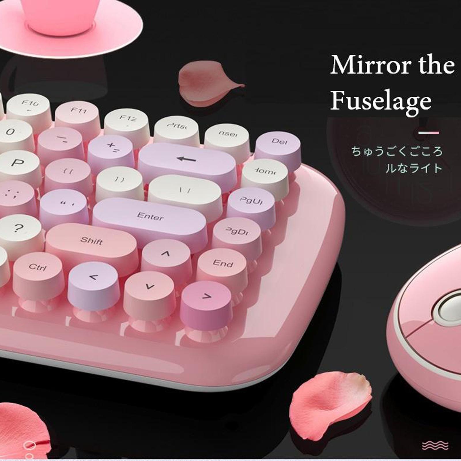 2.4G Wireless Keyboard & Mouse Combo Set USB Receiver For PC Laptop Desktop