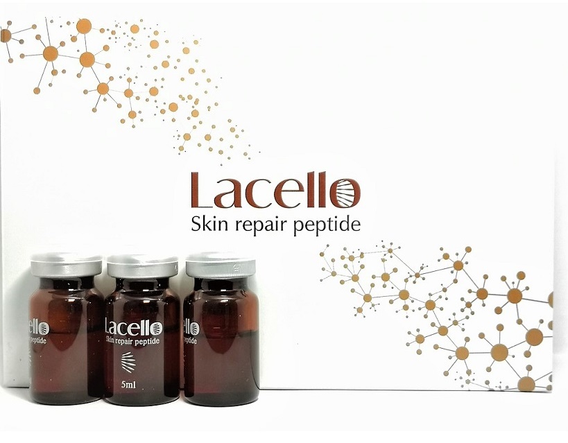 Serum Tái Tạo Da Tế Bào Gốc Lacello Skin Repair Peptide Hộp 12 Lọ (5ml/ống)