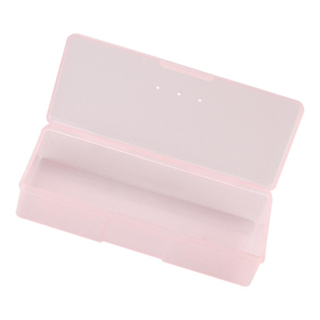 Plastic Tattoo Machine Pen Gun Holder Box Storage Display Container Case Pink