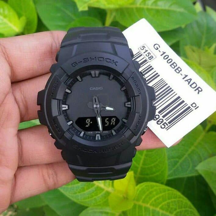 Đồng hồ nam dây nhựa Casio G-Shock chính hãng G-100BB-1ADR