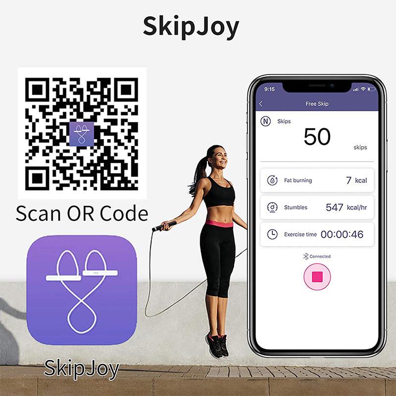 Ứng Dụng Dây Nhảy Android ISO Iphone Thông Minh Huawei Kỹ Thuật Số Chống Lại Thông Minh Giảm Cân Homegym Thể Dục Bỏ Qua Crossfit Thép Tốc Độ