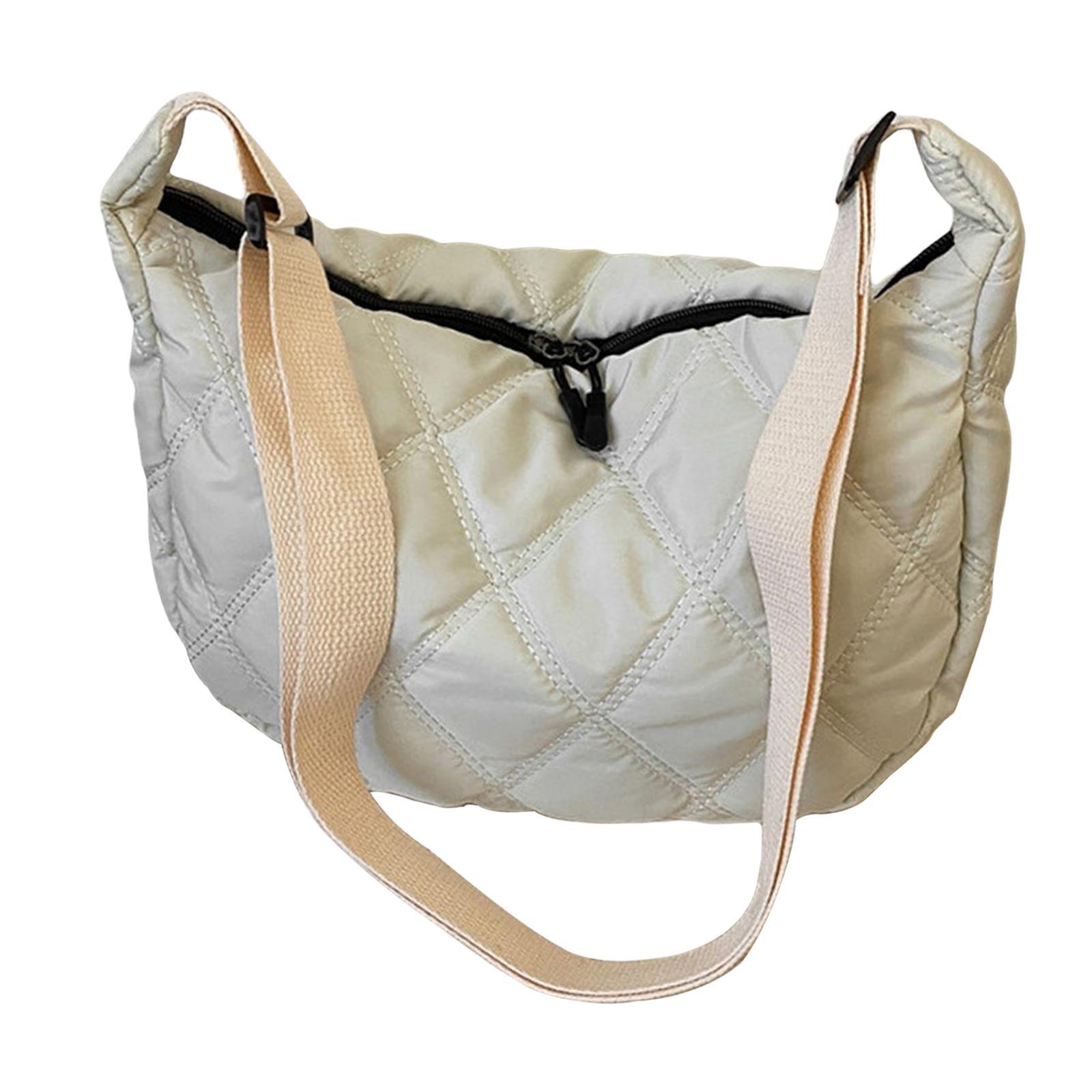 Women Crossbody Bags Oxford Cloth Shoulder Bag Big Capacity Tote Beach Dumpling Bun