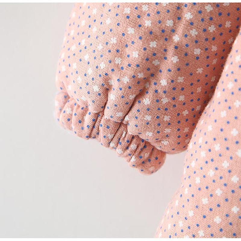 2019 Sơ Sinh Bé Gái Quần Áo Họa Tiết Hoa Có Mũ Cotton-Áo Đệm Áo Khoác Ngoài Cho 1 Năm Sinh Nhật Cho Bé Quần Áo Bé Gái Trang Phục áo Khoác