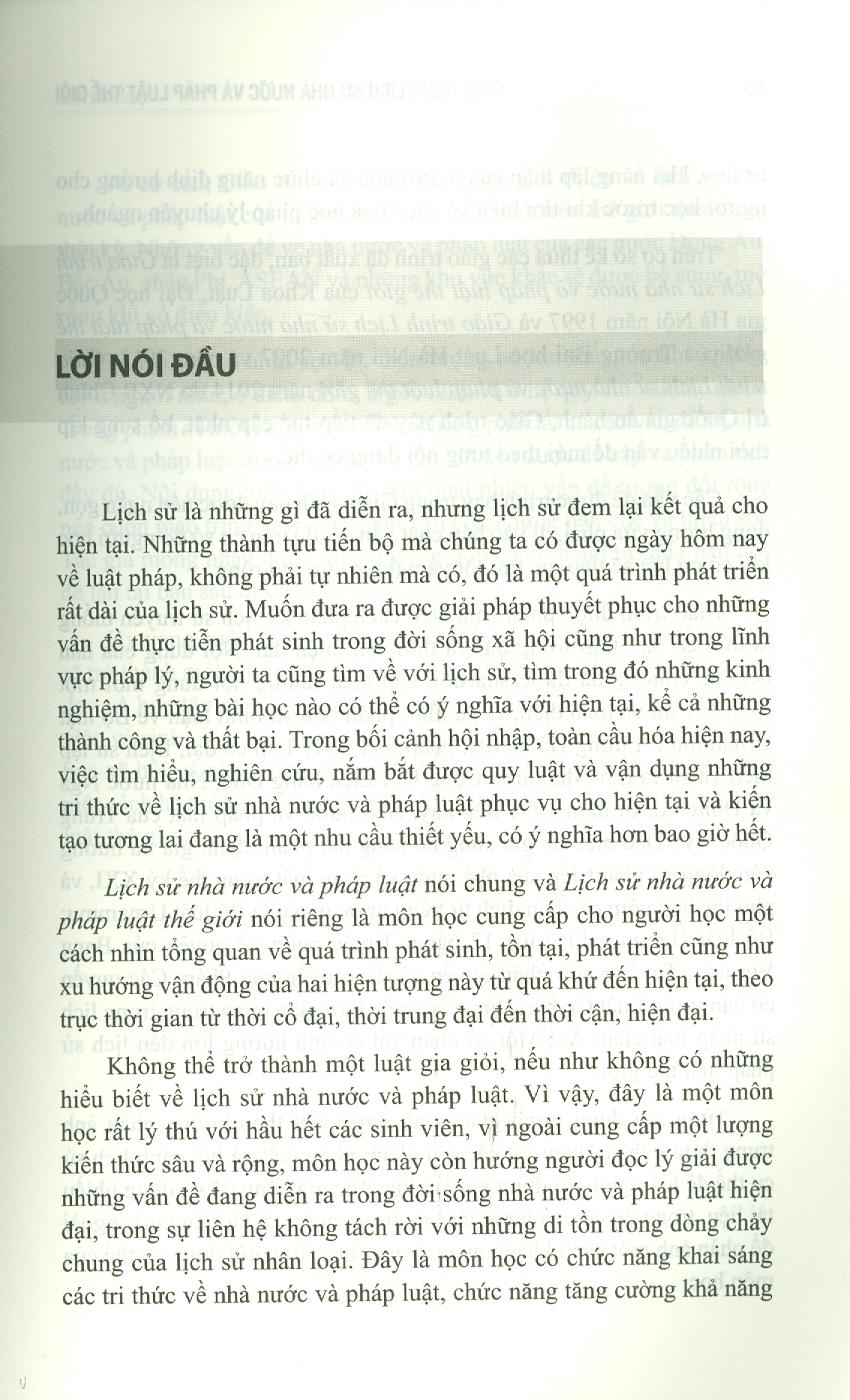 Giáo Trình Lịch Sử Nhà Nước Và Pháp Luật Thế Giới - PGS. TS. Nguyễn Minh Tuấn - Tái bản - (bìa mềm)