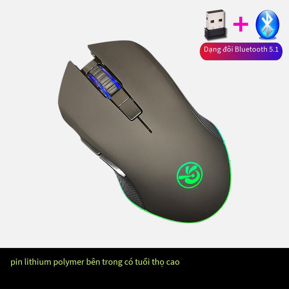 Đảm Bảo Chất Lượng M6 Bluetooth Chế Độ Kép Chuột Tắt Tiếng Không Dây Có Thể Tùy Chỉnh Logo Bao Bì Sạc TYPE-C Áp Dụng Cho Chơi Game Tại Nhà