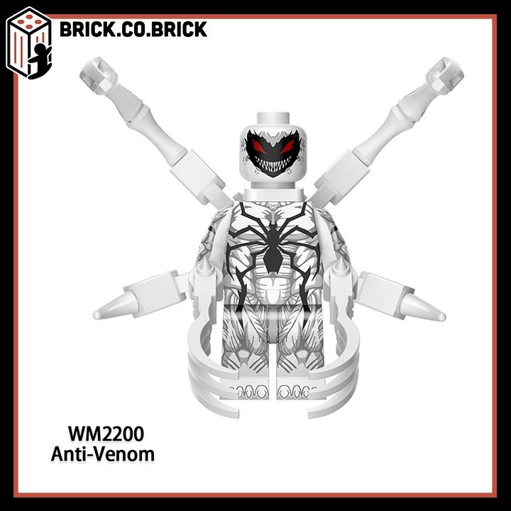 Đồ Chơi Lắp Ráp Venom Carnage Anti Venom Scream Minifig Siêu Anh Hùng WM6120