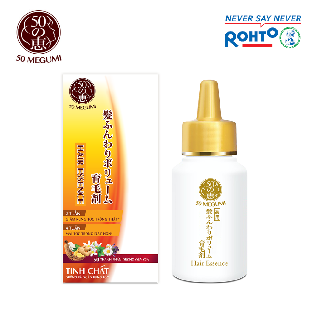 Tinh chất dưỡng và ngăn rụng tóc 50 Megumi Hair Essence 30ml