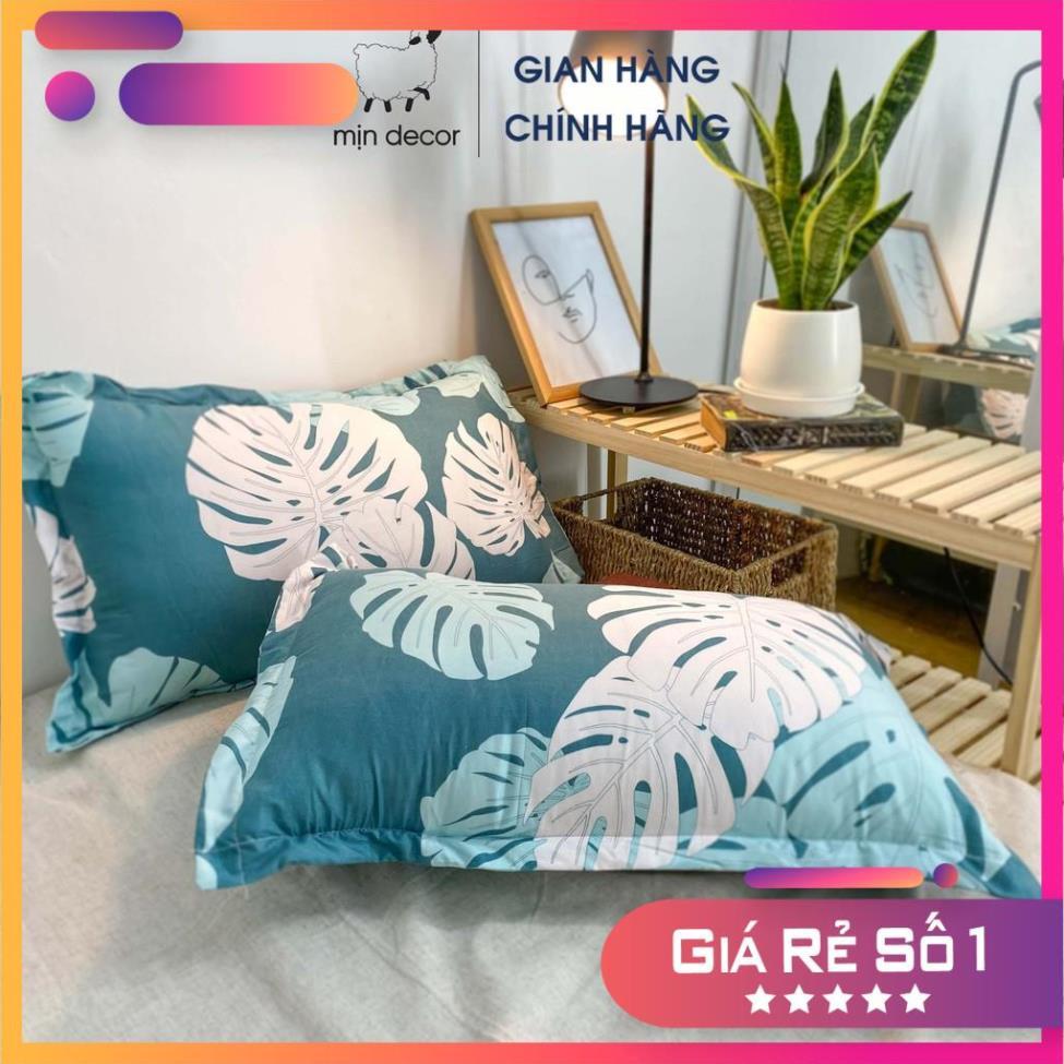 Vỏ gối cotton 3D thoáng mát nhiều họa tiết đa dạng (45x65cm)