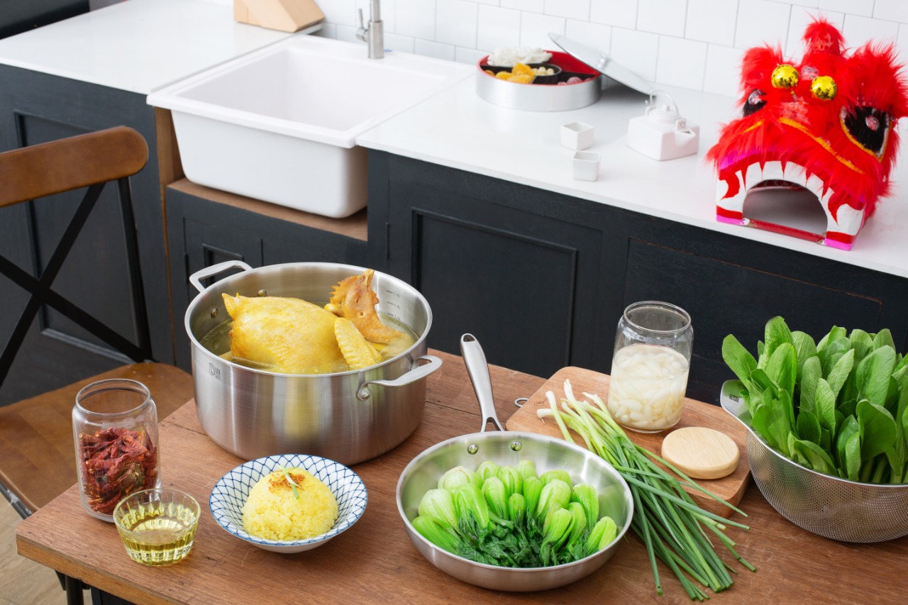 Nồi Inox DURACHEFS 2 size 7 lít và 9 lít - Hàng nhập khẩu