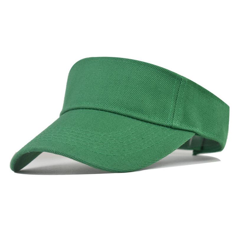 Đàn ông phụ nữ điều chỉnh mũ quần vợt thể thao chiếc mũ cổ điển Sun Sports Visor Mũ chạy mũ quần vợt Mũ thể thao ngoài trời Color: 8