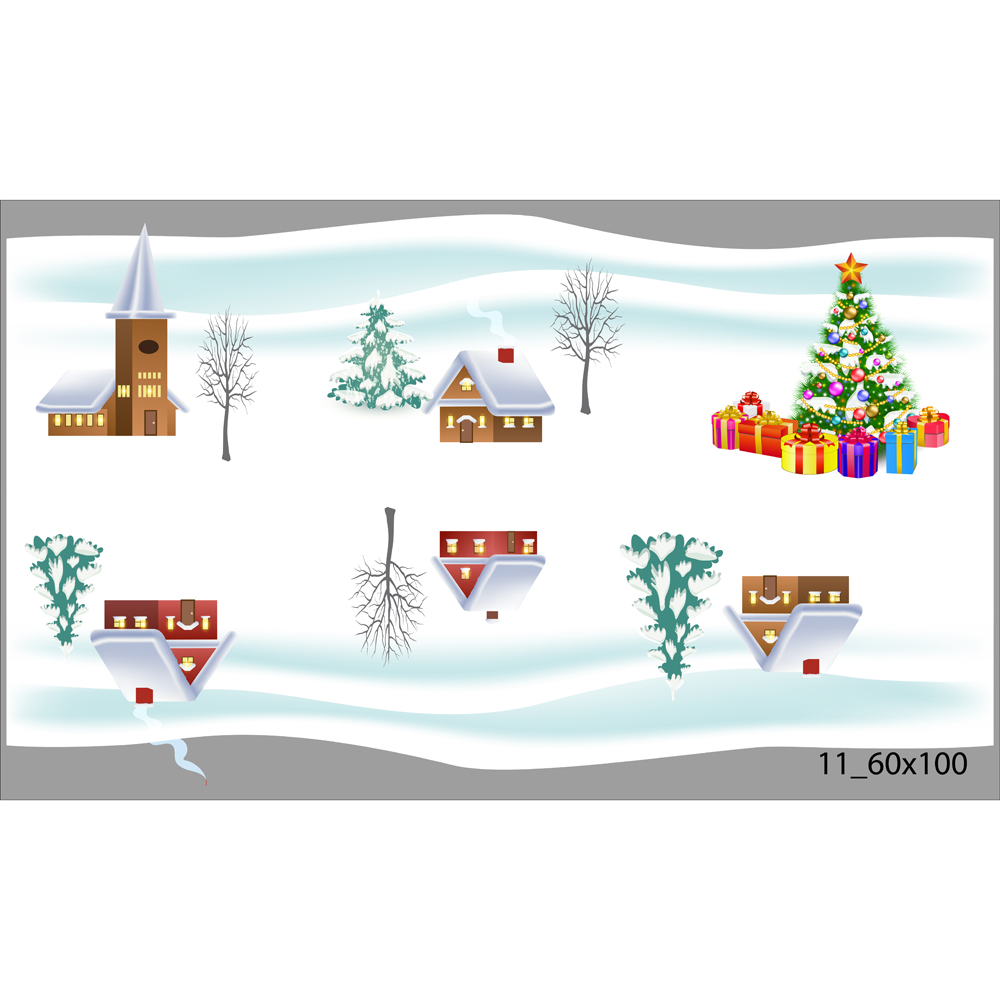 DECAL TRANG TRÍ NOEL 2021 COMBO SỐ 60