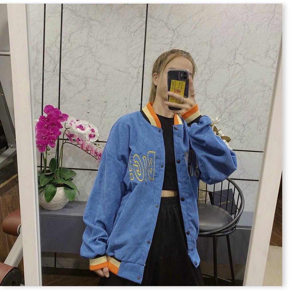 ÁO KHOÁC BOMBER , ÁO KHOÁC NHUNG BOMBER NỮ CỰC ĐẸP SIÊU XINH PHONG CÁCH HÀN QUỐC VINA 1HITSTORE