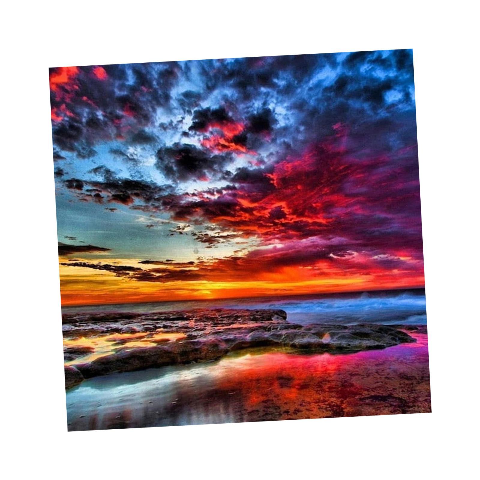 Stamped Cross Stitch Kits DIY Embroidery Stitching Home Decoration Wall Room