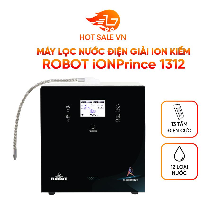 Máy Lọc Nước Điện Giải Ion Kiềm ROBOT IonPrince 1312 - Hàng Chính Hãng