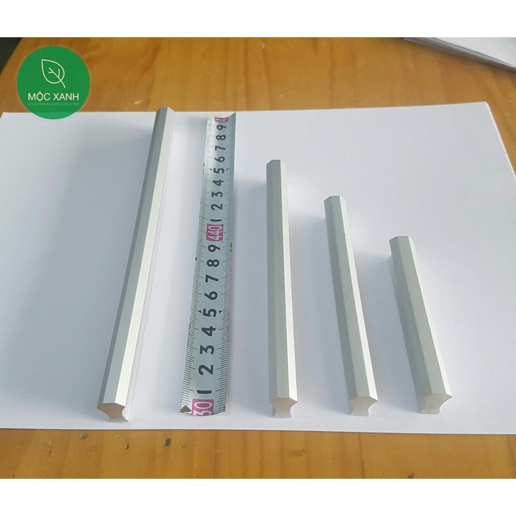 Tay cầm tủ nhôm hình khối loại đẹp, nặng