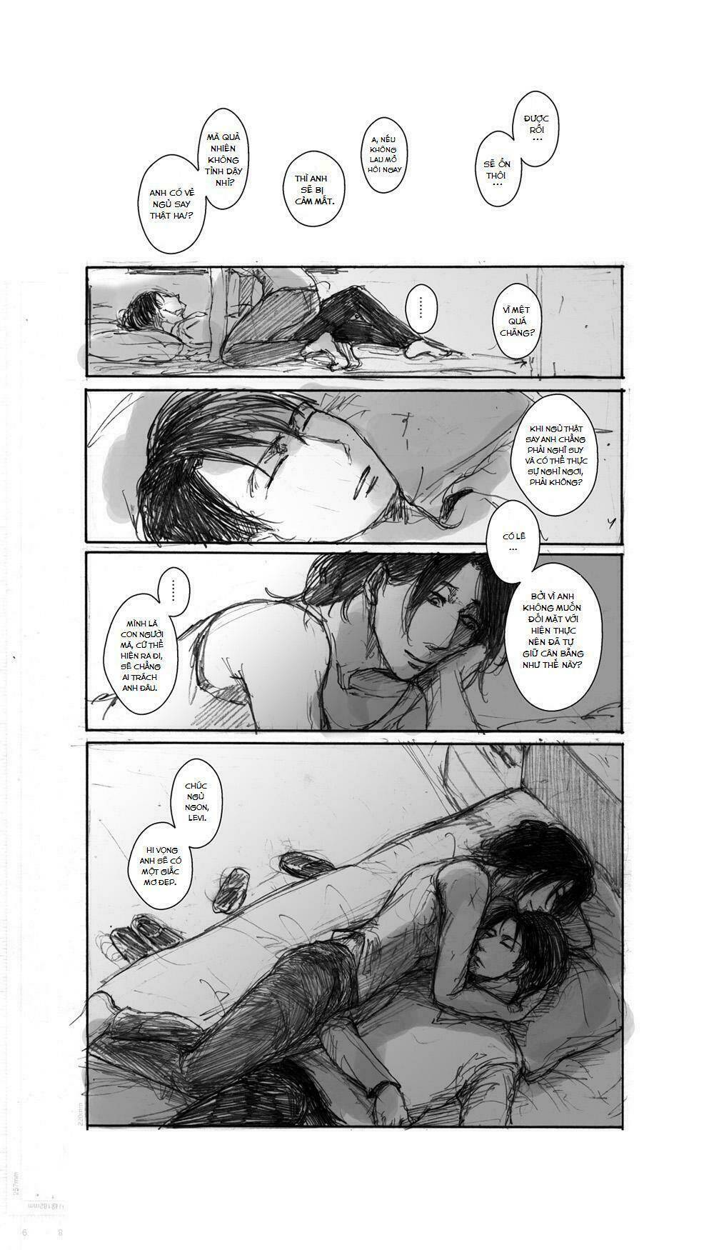 tấn công người khổng lồ - doujinshi levihan chapter 10 5