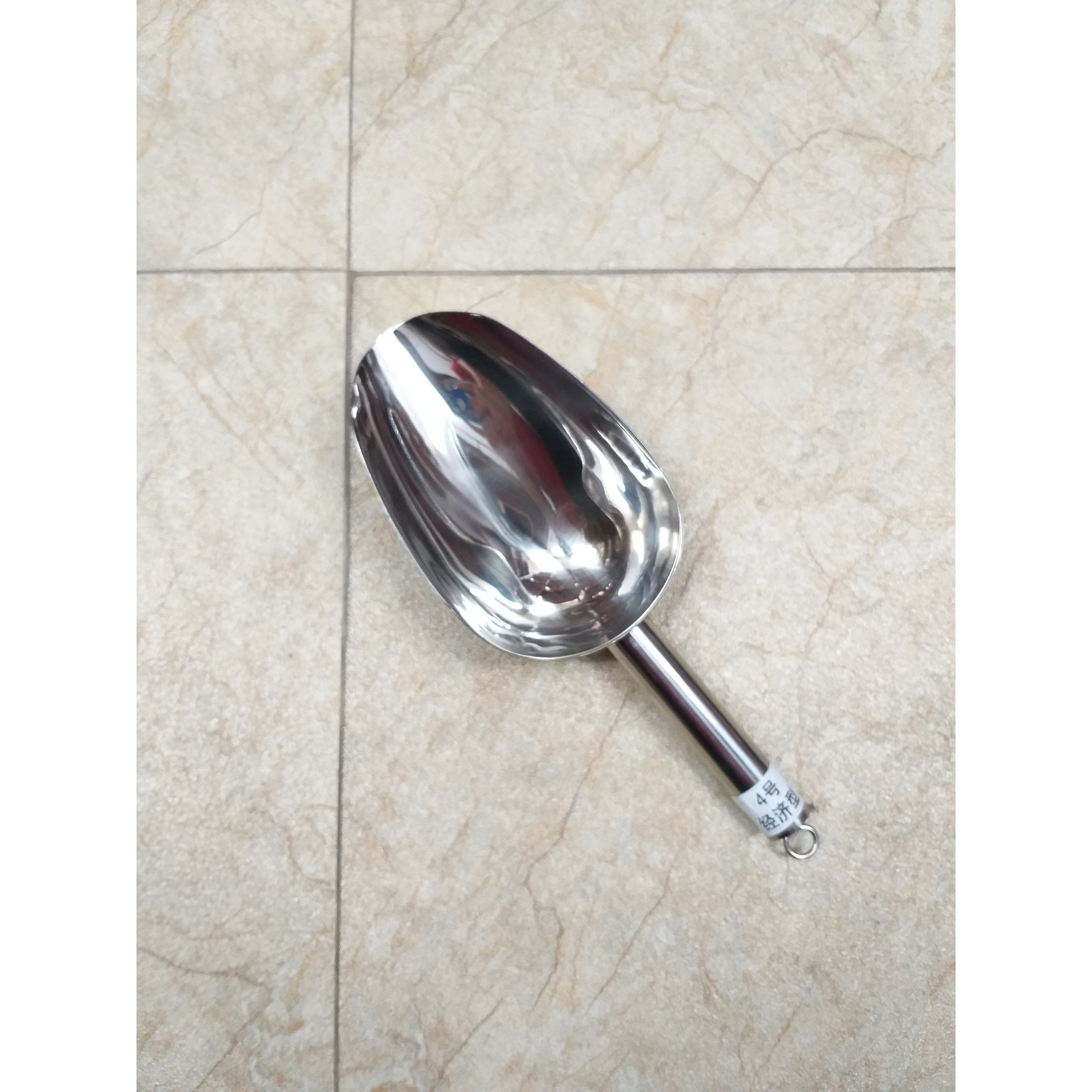 Xúc đá inox 304 số 4 (Cỡ trung)