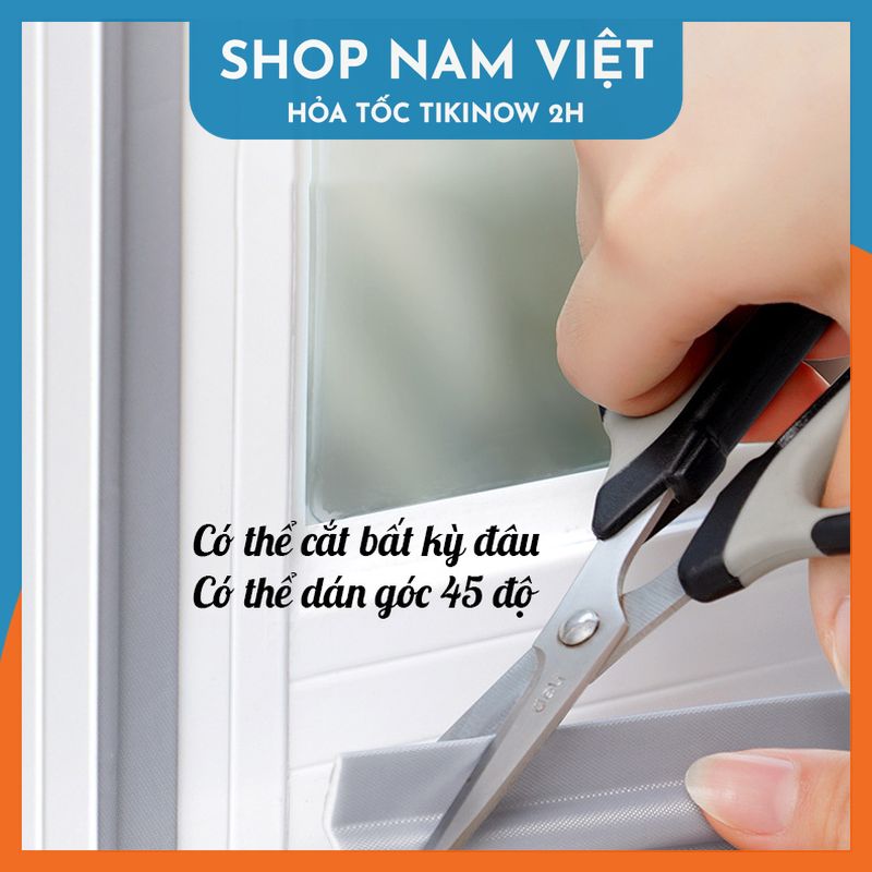 Ron Xốp PU Dán Khe Cửa Phòng, Cửa Sổ Thế Hệ Mới, Cách Âm Chống Bụi và Côn Trùng - Chính Hãng NAVIVU