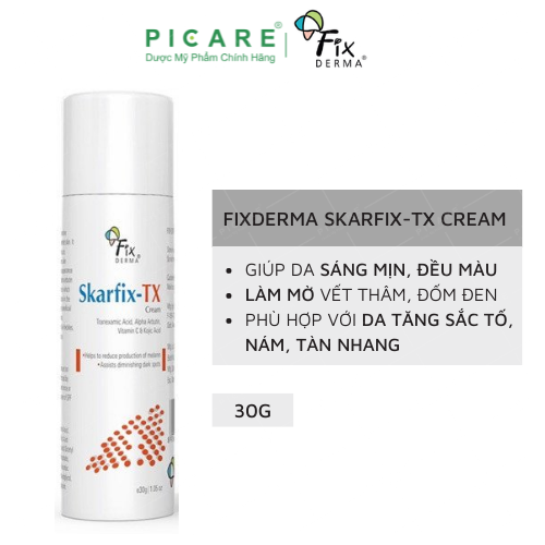 Kem Dưỡng Da Mờ Thâm Nám, Tàn Nhang Fixderma Skarfix-TX Cream 30g