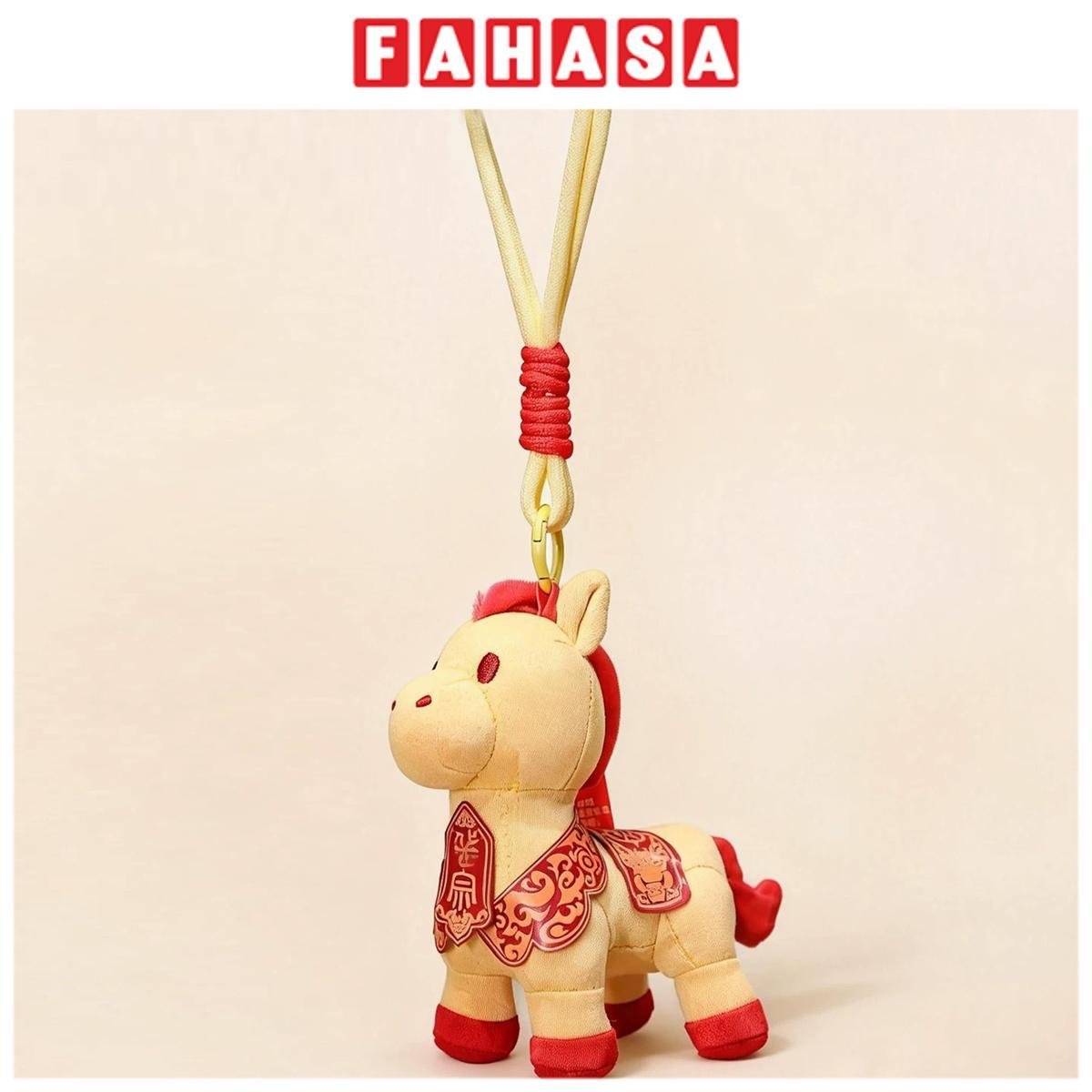 Móc Khoá Thú Bông Hình Ngựa - LC5064-65-66 - Màu Vàng