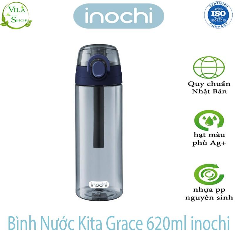 Bình Đựng Nước, Bình Nước Chịu Nhiệt Kita Grace 620ml, Bình Nước Cao Cấp Xuất Nhât - Châu Âu - EU