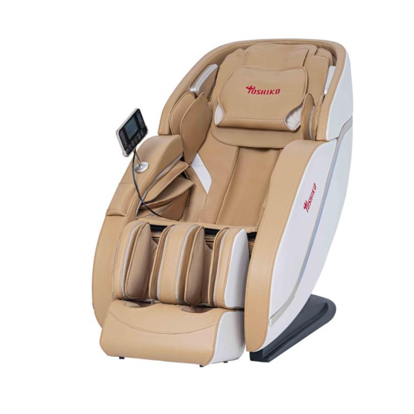 Ghế massage toàn thân Toshiko T22 - Chức năng điều khiển bằng giọng nói, Tự động mát xa trị liệu, kéo giãn, anion lắng đọng làm sạch không khí, đa dạng các bài massage