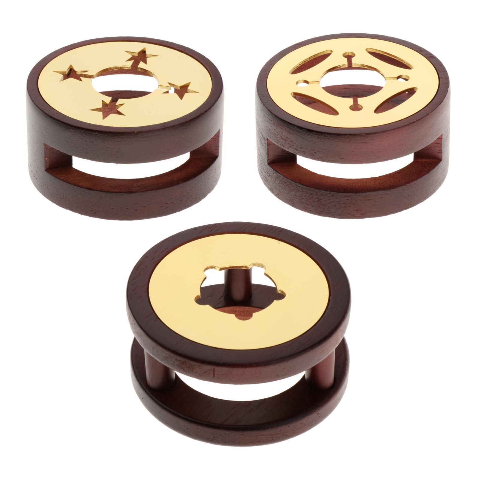 Sealing Wax Wooden with Copper Piece Melting Stove Stamp Greeting Card Seal Sealing Wax Melting Furnace