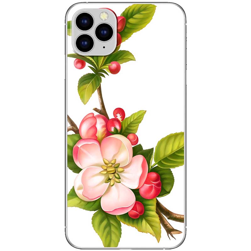 Ốp lưng dành cho iPhone 11 Pro Max mẫu Hoa đào